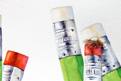 Original art for sale at UGallery.com | Green Pine Nest by Dwight Smith | $425 | watercolor painting | 7' h x 10' w | thumbnail 4