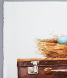 Original art for sale at UGallery.com | Finally Heading Home by Dwight Smith | $475 | watercolor painting | 13.5' h x 11' w | thumbnail 2