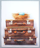 Original art for sale at UGallery.com | Finally Heading Home by Dwight Smith | $475 | watercolor painting | 13.5' h x 11' w | thumbnail 3