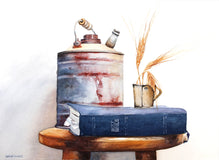 Original art for sale at UGallery.com | Ignite by Dwight Smith | $475 | watercolor painting | 9' h x 12' w | thumbnail 1