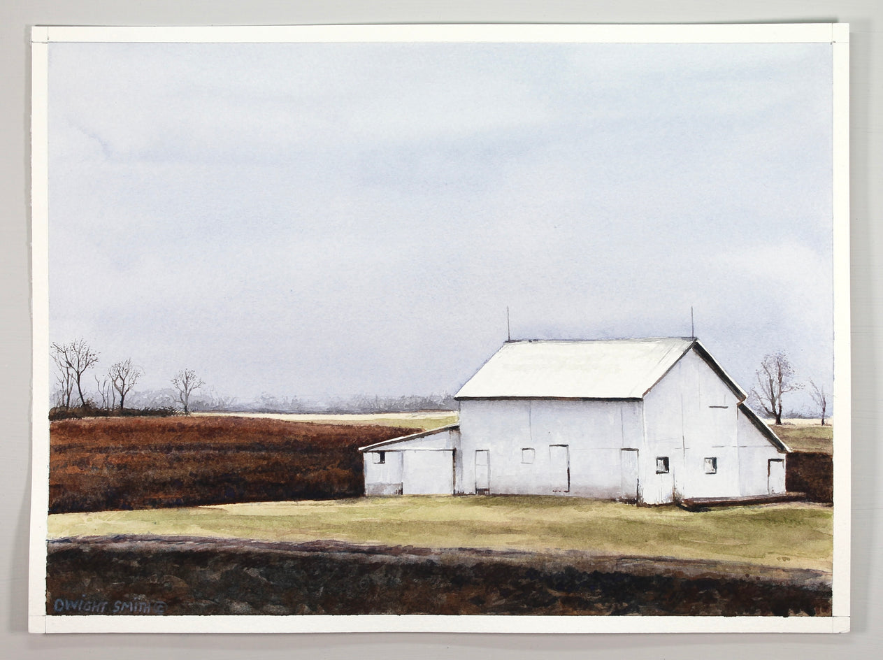 Plowed Fields by Dwight Smith |  Context View of Artwork 