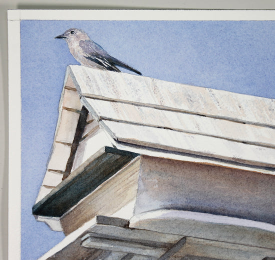 Seasonal Rates by Dwight Smith |  Side View of Artwork 