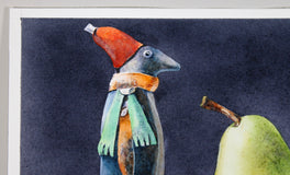 Original art for sale at UGallery.com | You Look Familiar by Dwight Smith | $375 | watercolor painting | 6' h x 9' w | thumbnail 2