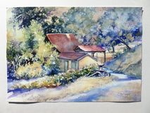 Original art for sale at UGallery.com | Early Light by Catherine McCargar | $875 | watercolor painting | 14' h x 20' w | thumbnail 3