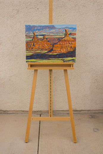 Evening in Valley of the Gods by Crystal DiPietro |  Context View of Artwork 