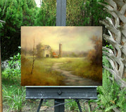 Original art for sale at UGallery.com | Looking Back by Gail Greene | $700 | oil painting | 18' h x 24' w | thumbnail 3