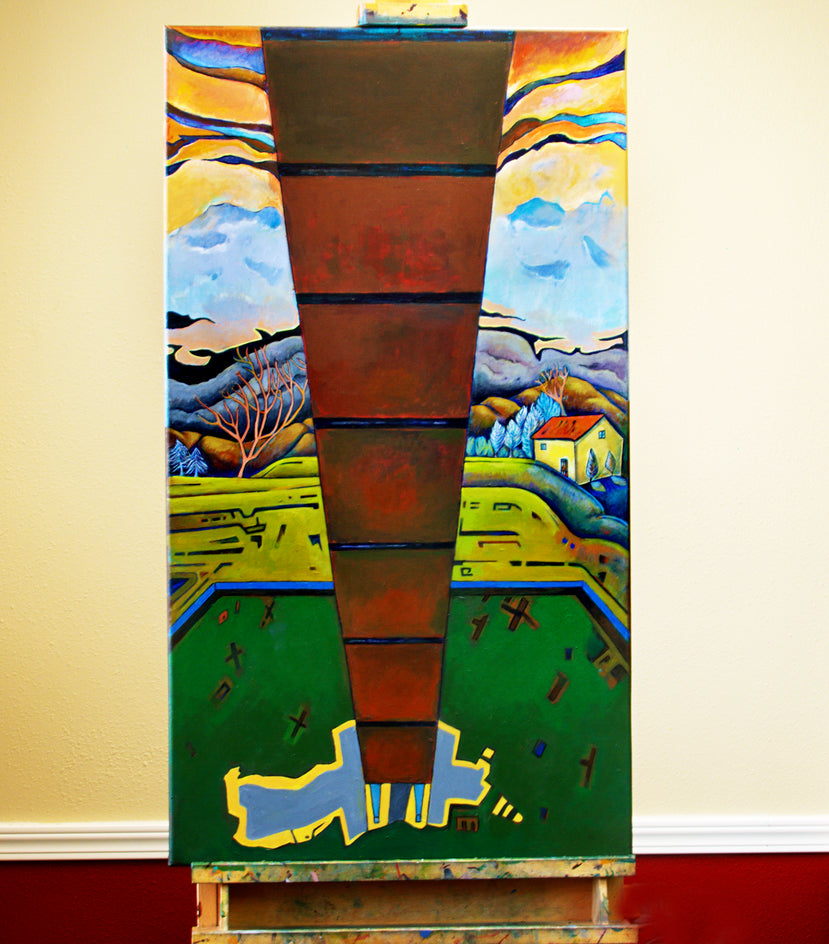 Concrete Slide by Edward McHugh |  Context View of Artwork 