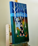 Original art for sale at UGallery.com | Dead Opera Star by Edward McHugh | $1,600 | acrylic painting | 24' h x 18' w | thumbnail 2