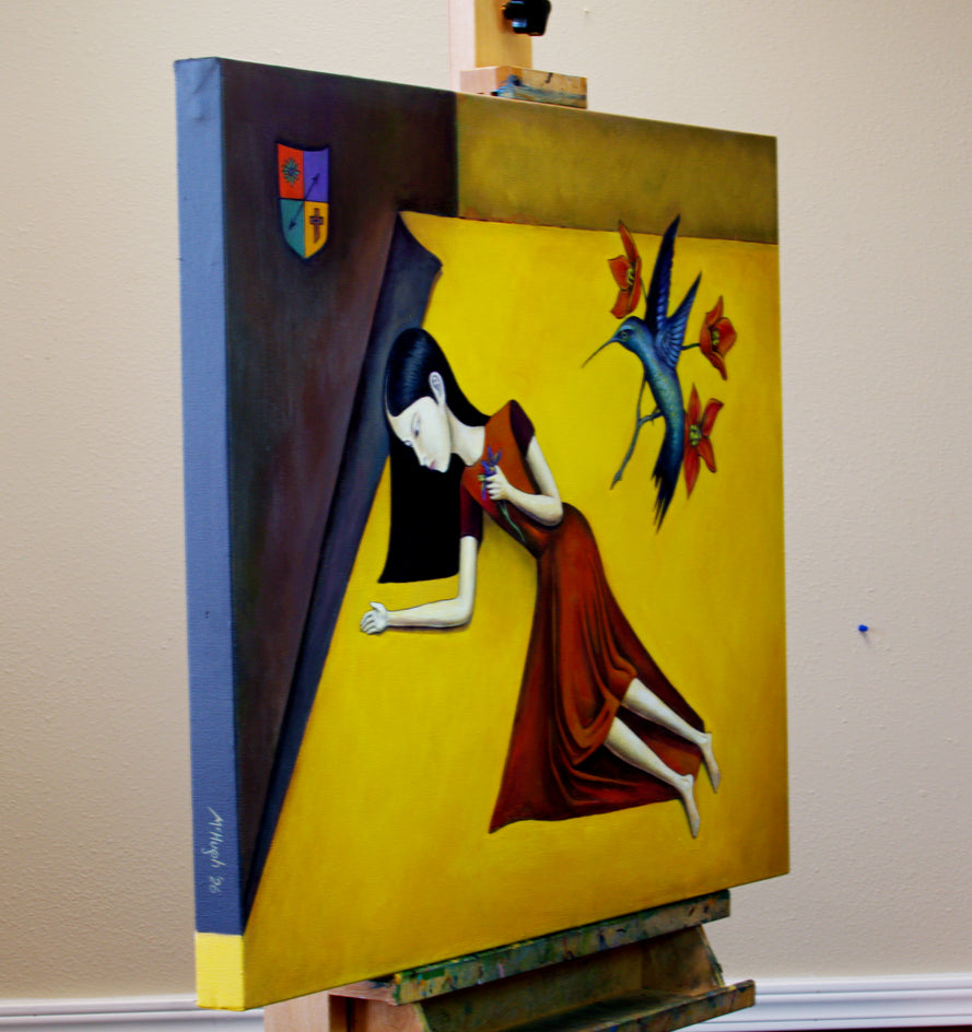 Every Little Thing by Edward McHugh |  Side View of Artwork 