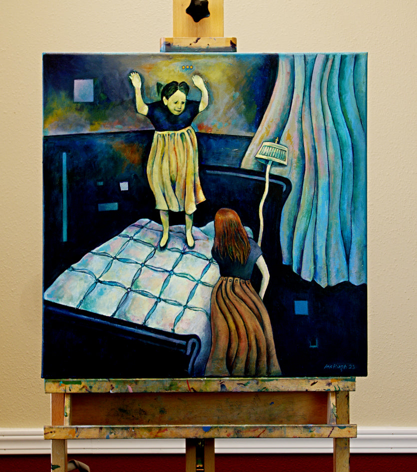 Levitating by Edward McHugh |  Context View of Artwork 