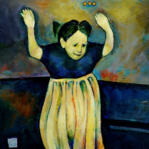 Levitating by Edward McHugh |   Closeup View of Artwork 