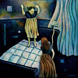 Original art for sale at UGallery.com | Levitating by Edward McHugh | $1,150 | acrylic painting | 20' h x 20' w | thumbnail 1