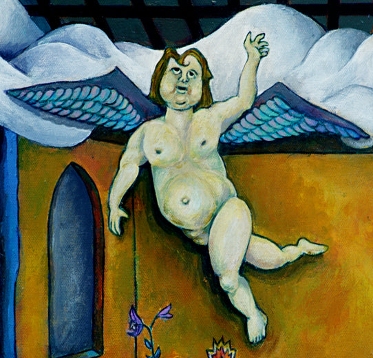 Nearer to Dog Are Thee by Edward McHugh |   Closeup View of Artwork 