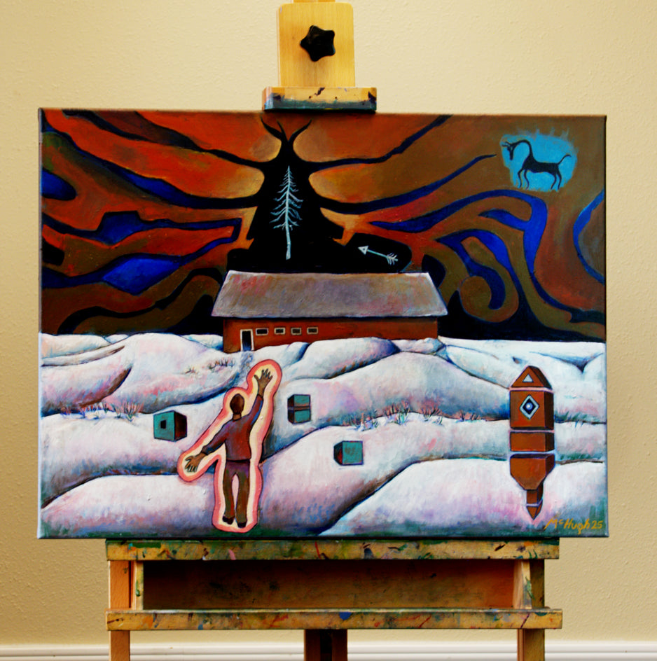 Silver Tree by Edward McHugh |  Context View of Artwork 