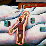 Original art for sale at UGallery.com | Silver Tree by Edward McHugh | $900 | acrylic painting | 18' h x 24' w | thumbnail 4