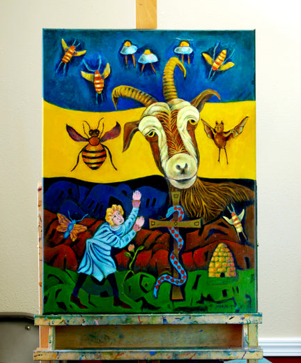Telling the Bees by Edward McHugh |  Context View of Artwork 