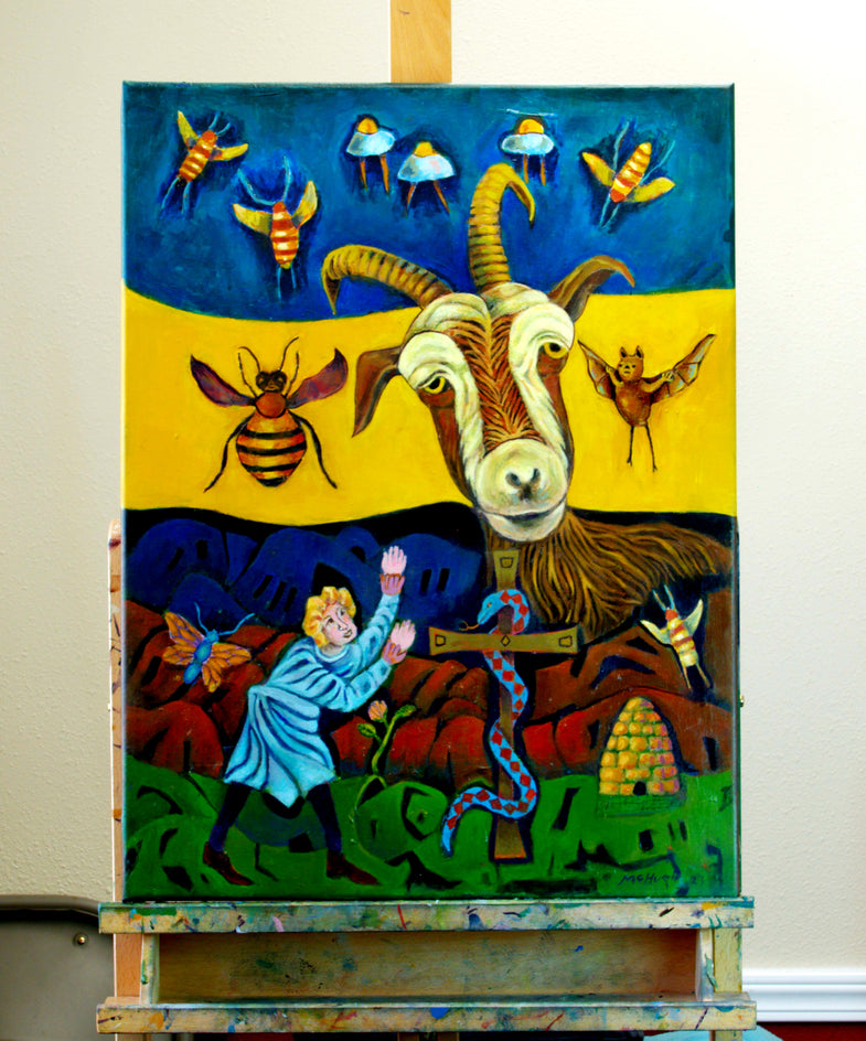 Telling the Bees by Edward McHugh |  Context View of Artwork 