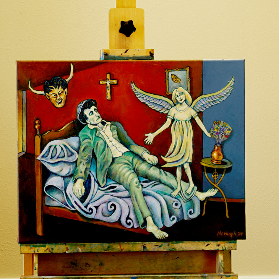 The Crossing Guard by Edward McHugh |  Context View of Artwork 