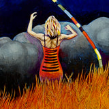 Original art for sale at UGallery.com | The Kite Festival by Edward McHugh | $1,975 | acrylic painting | 24' h x 30' w | thumbnail 4