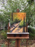 Original art for sale at UGallery.com | Autumn Light by Elizabeth Garat | $975 | oil painting | 20' h x 16' w | thumbnail 3