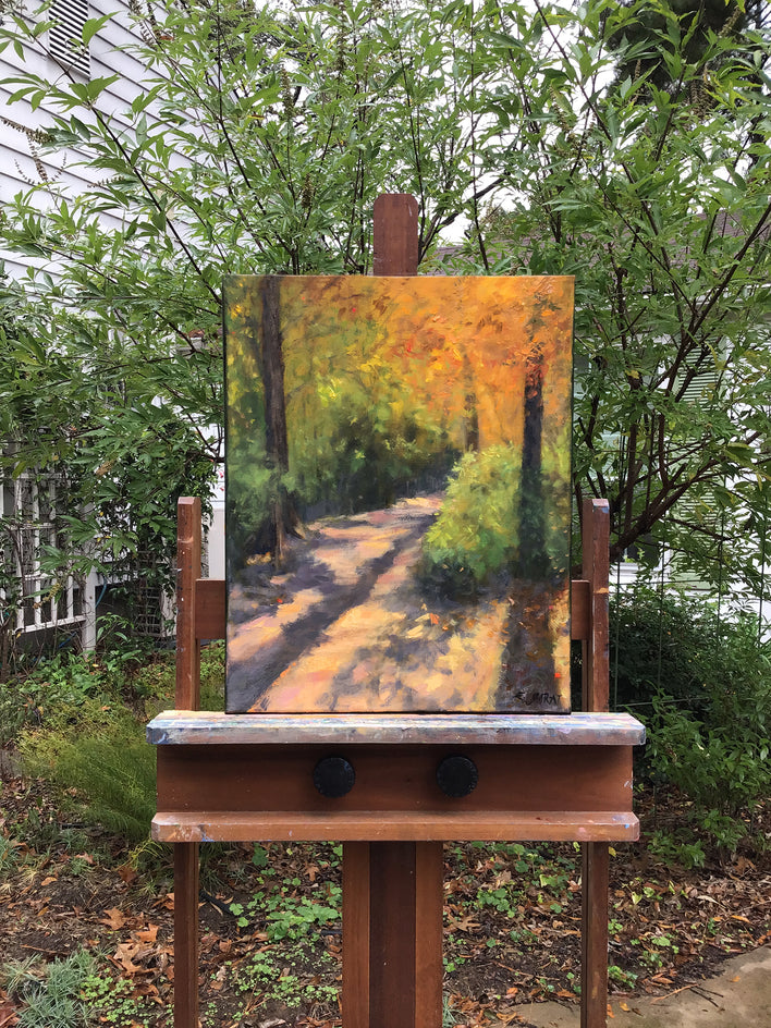 Autumn Light by Elizabeth Garat |  Context View of Artwork 