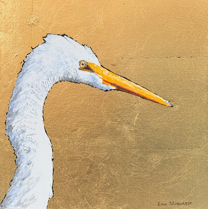 Golden Egret #1 by Emil Morhardt | Artwork Main Image