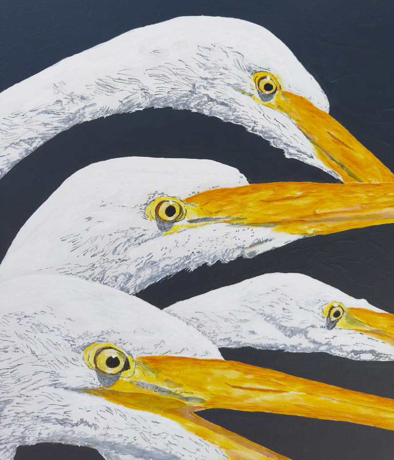 If You See Something... by Emil Morhardt |  Closeup View of Artwork 