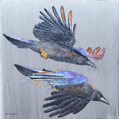 Speeding Crows by Emil Morhardt | Artwork Main Image