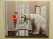 Original art for sale at UGallery.com | Digital World by Eric Vanasse | $2,025 | oil painting | 22' h x 28' w | thumbnail 3