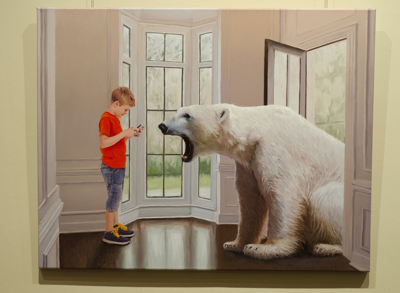 Digital World by Eric Vanasse |  Context View of Artwork 