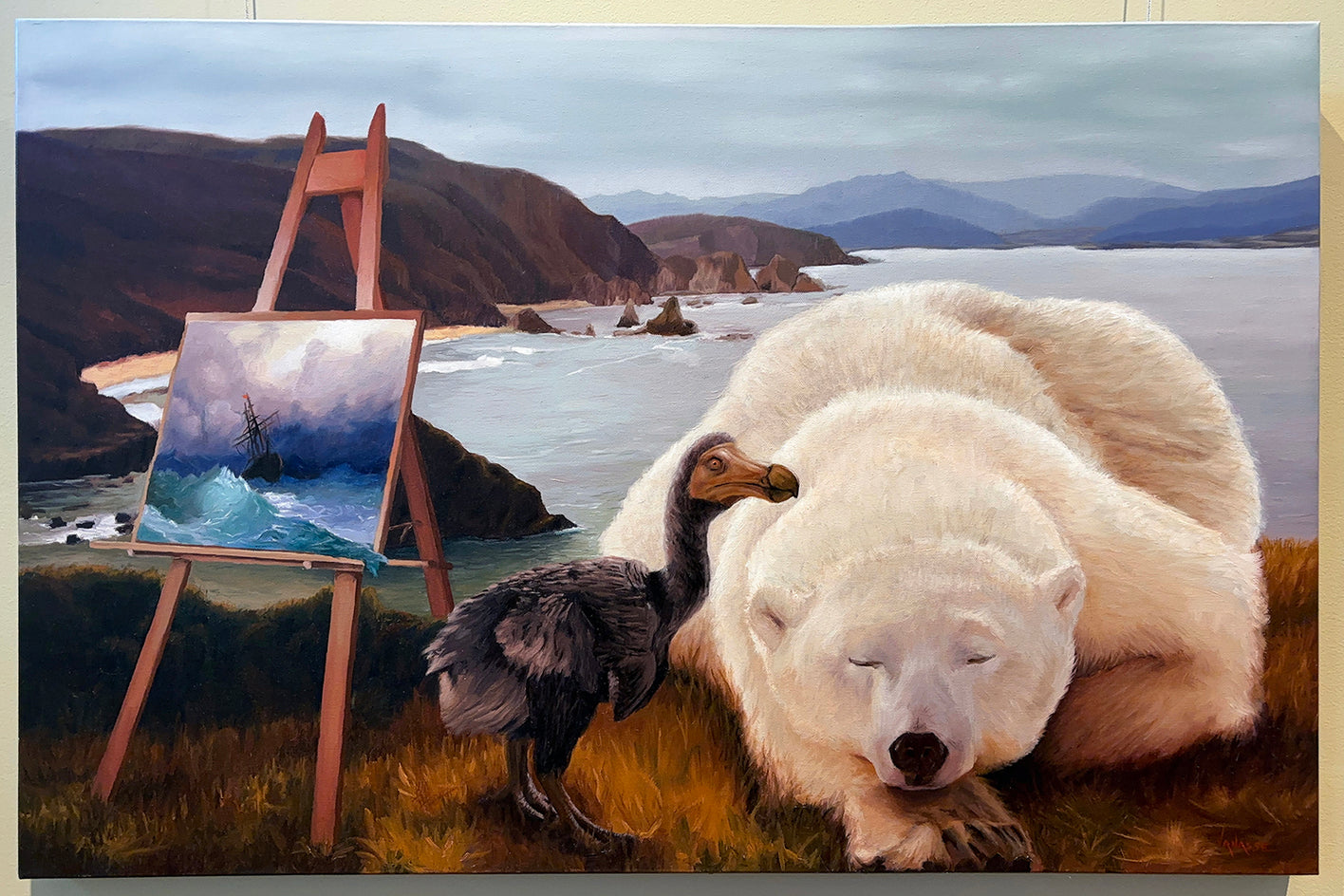 Discovering New Worlds by Eric Vanasse |  Context View of Artwork 