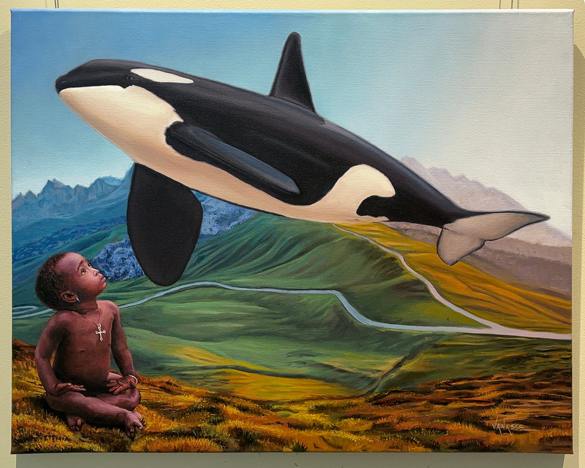 Dreaming of the Ocean by Eric Vanasse |  Context View of Artwork 