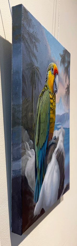 My Love by Eric Vanasse |  Side View of Artwork 