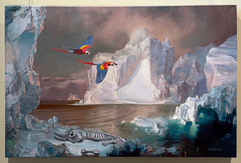 Searching for Paradise by Eric Vanasse |  Context View of Artwork 