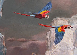 Searching for Paradise by Eric Vanasse |   Closeup View of Artwork 