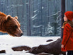 Original art for sale at UGallery.com | Winter Encounter by Eric Vanasse | $2,650 | oil painting | 24' h x 36' w | thumbnail 4