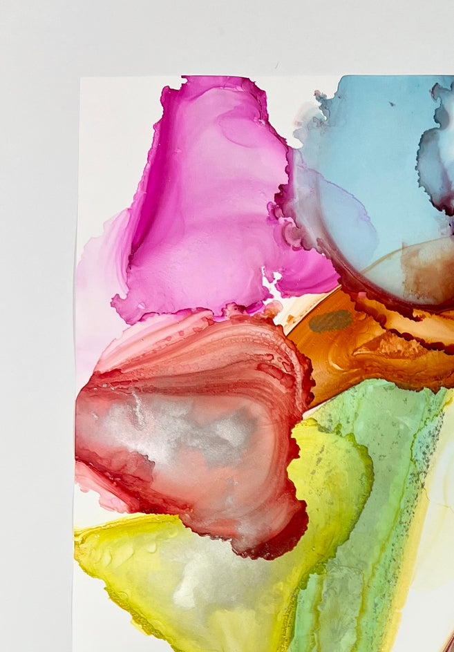 Alchemy of Light by Eric Wilson |  Side View of Artwork 