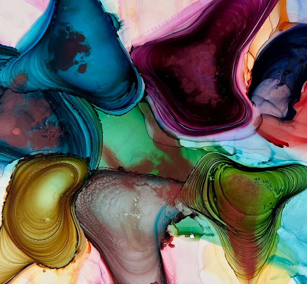 Beyond the Veil by Eric Wilson |  Closeup View of Artwork 