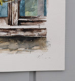 Original art for sale at UGallery.com | Evening by Erika Kocsi | $500 | watercolor painting | 8' h x 10' w | thumbnail 3