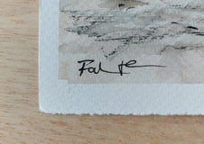 Original art for sale at UGallery.com | Italian Atmosphere. by Erika Kocsi | $800 | watercolor painting | 14' h x 10' w | thumbnail 4