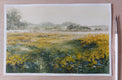 Original art for sale at UGallery.com | May Morning. by Erika Kocsi | $500 | watercolor painting | 7' h x 11' w | thumbnail 3