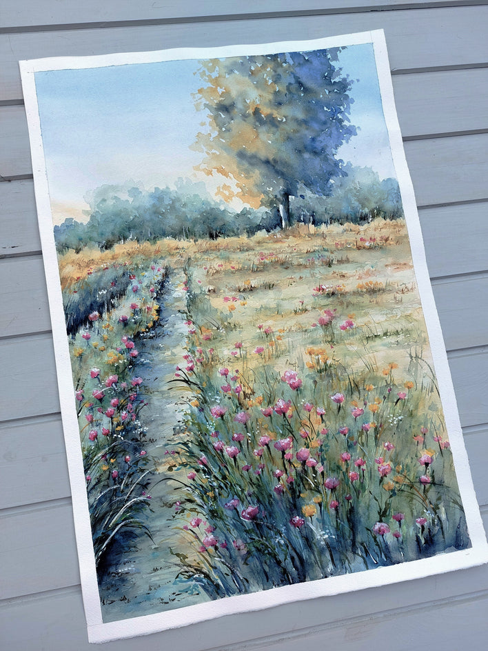 Road to the Big Tree. by Erika Kocsi |  Context View of Artwork 