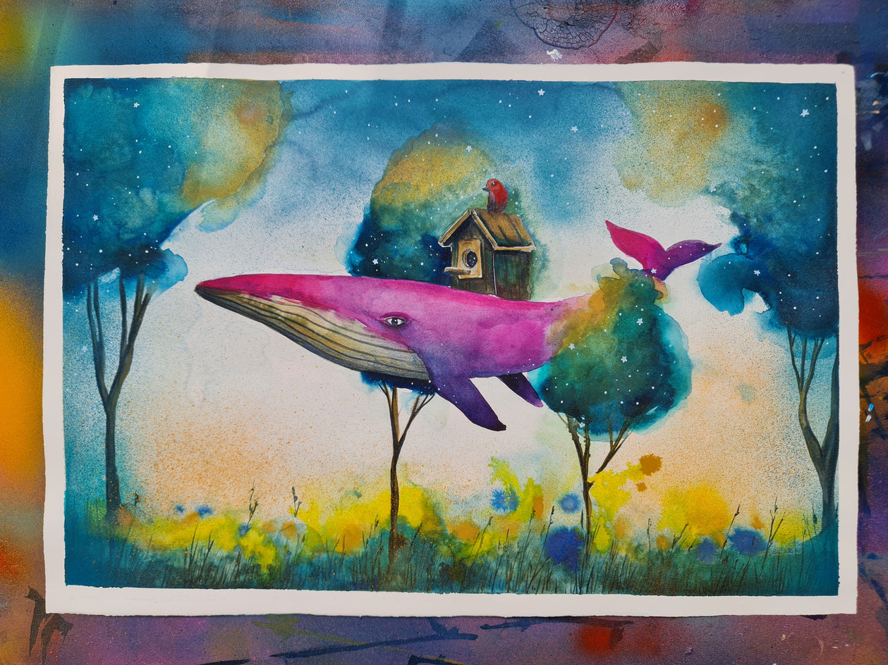 Celestial Journey by Evgenia Smirnova |  Context View of Artwork 