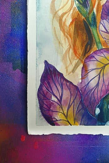 In Bloom of Dreams by Evgenia Smirnova |  Side View of Artwork 