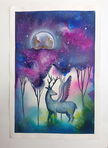Keeper of the Night by Evgenia Smirnova |  Context View of Artwork 