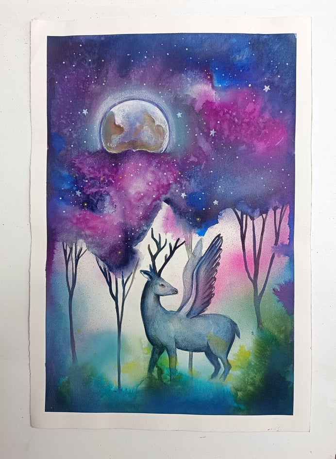 Keeper of the Night by Evgenia Smirnova |  Context View of Artwork 