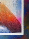 Original art for sale at UGallery.com | Quiet Storm Within by Evgenia Smirnova | $700 | mixed media artwork | 23' h x 15' w | thumbnail 2