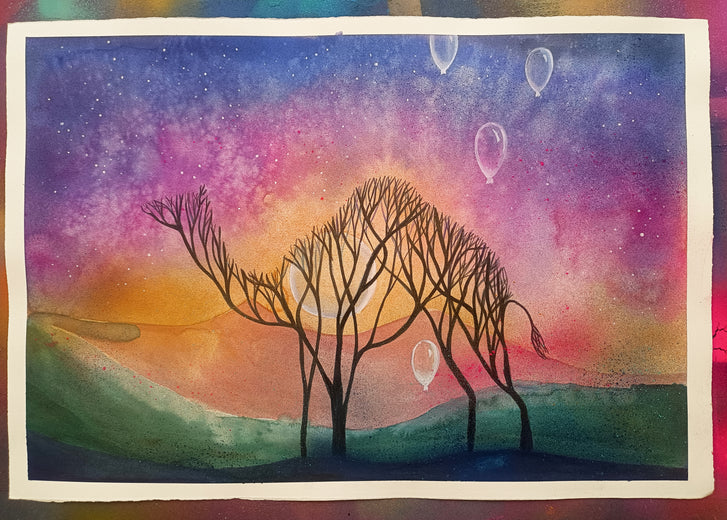 Silent Horizon by Evgenia Smirnova |  Context View of Artwork 