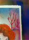 Original art for sale at UGallery.com | The Keeper of the Red House by Evgenia Smirnova | $700 | mixed media artwork | 23' h x 15' w | thumbnail 2
