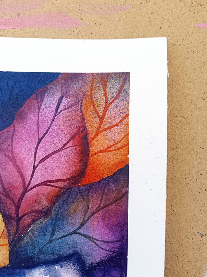 The Language of Transformation by Evgenia Smirnova |  Side View of Artwork 